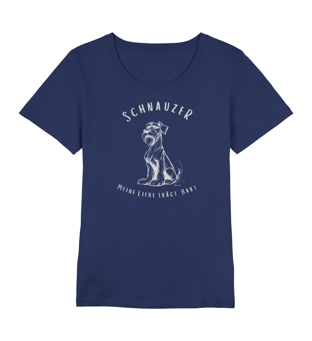 Damen Bio T-Shirt – Meine Liebe trägt Bart