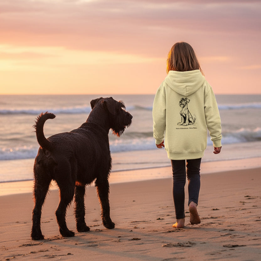 Kinder Cruiser Hoodie "Mein Schnauzer. Mein Boss."