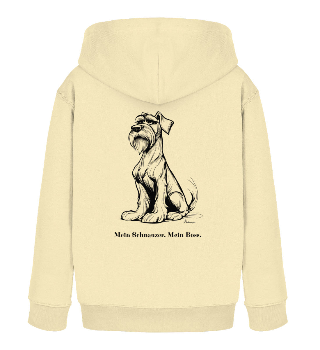 Kinder Cruiser Hoodie "Mein Schnauzer. Mein Boss."